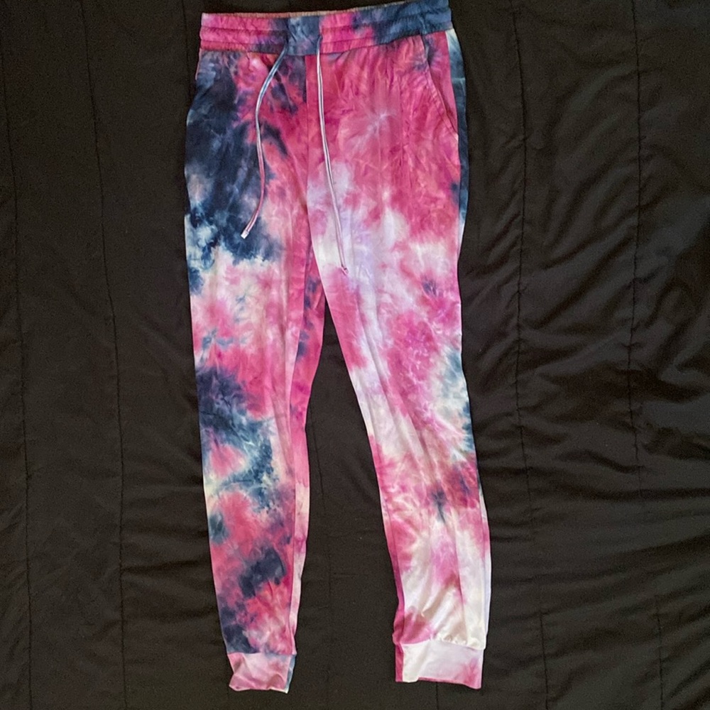 Tie dye sweatpants joggers
